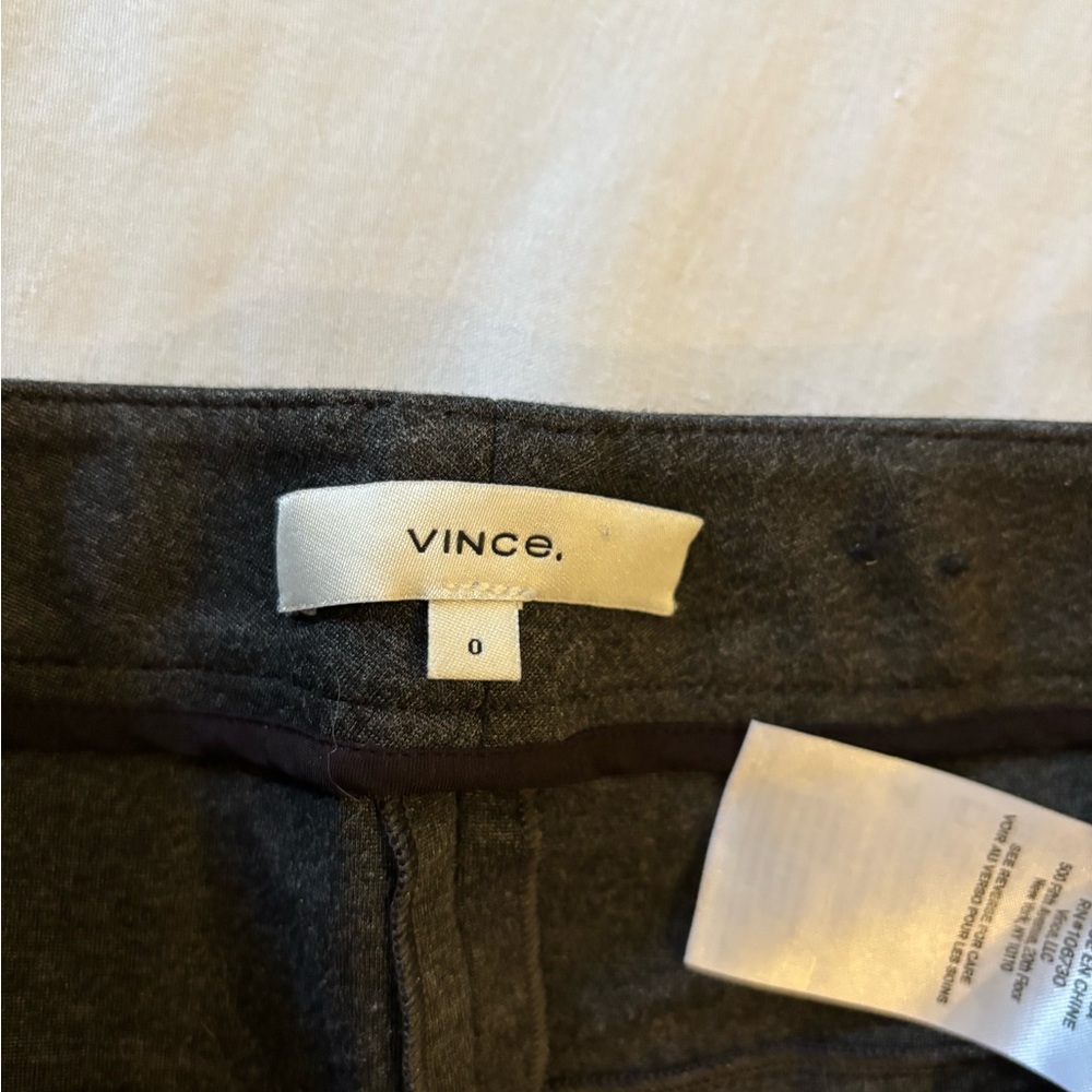 Vince Charcoal Grey Skinny Pants - Picture 2 of 6